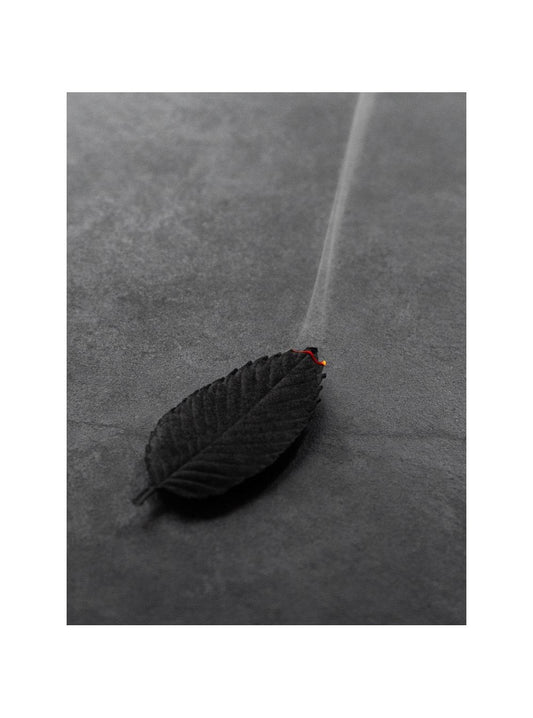 HA KO Paper Incense - Black For Sleep - Set of 6